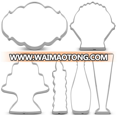 Wedding Cookie Cutter Set