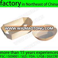 Natural Poplar Wood Disposable Baking Pans